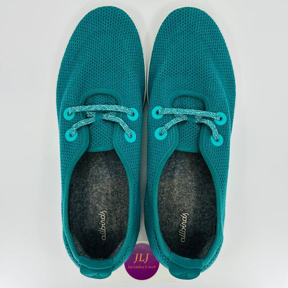 Allbirds Men's Tree Skipper TS Kauri Peacock Turquoise Casual Sneakers Size 14 - Picture 9 of 11